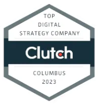 2023 Clutch top digital strategy company